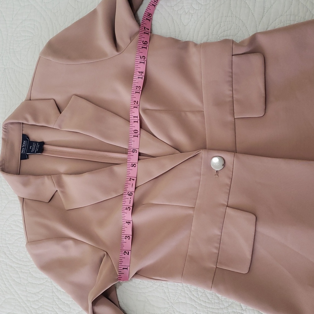 Women's Tan Blazer Size PS - Picture 10 of 11